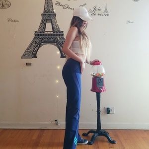 Mesh Blue Addidas Leggings